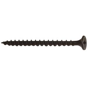 3.5x25 Black Coarse Thread Collated Drywall Screws - CE Approved